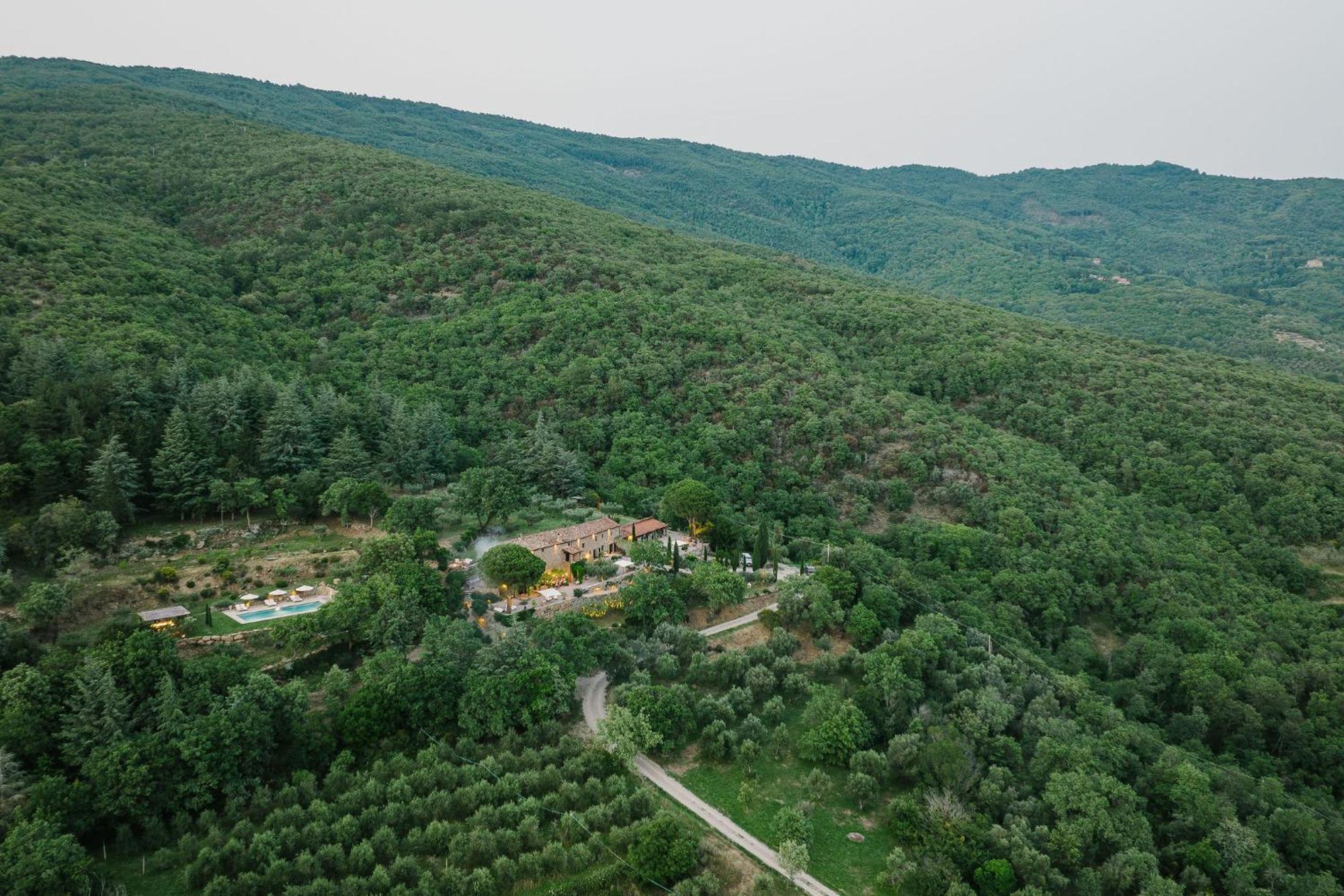 Villa Montanare コルトーナ エクステリア 写真